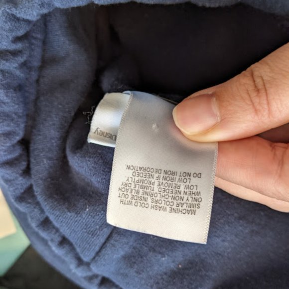 Walt Disney World Navy Blue Mickey Mouse Hoodie Size M - Picture 10 of 10